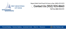 Tablet Screenshot of fmcbank.com